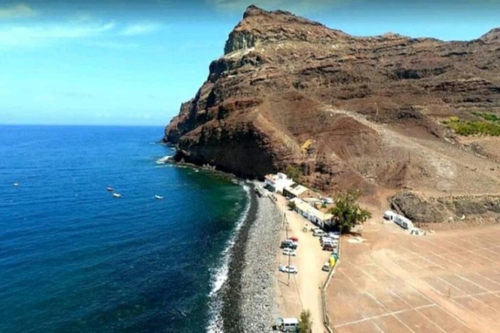 Casa Costera Playa De Tasarte Βίλα San Nicolás Εξωτερικό φωτογραφία